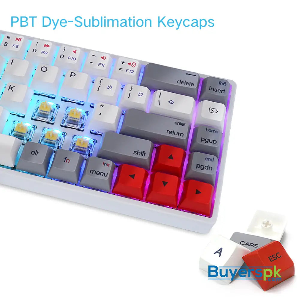 Sk68s Retro (pbt Keycaps) Switches: Yellow - Gaming keyboard Price in Pakistan Sk68s Retro (pbt Keycaps) Switches: Yellow - Gaming keyboard Price in Pakistan